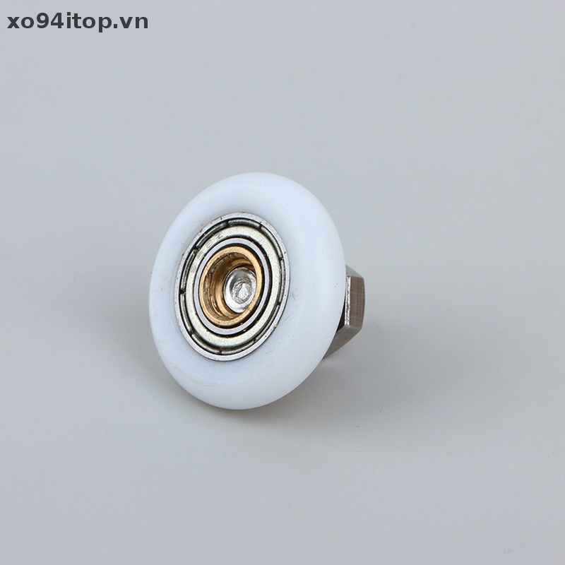 Xoitop Set 4 Bánh Xe Ròng Rọc Gắn Cửa Nhà Tắm / Cửa Kính Trượt Tiện Dụng