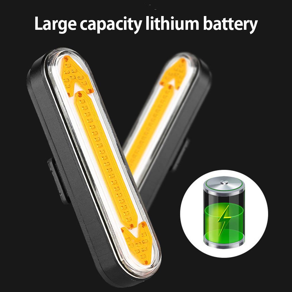 Đèn Xi Nhan 100lm IPX4 Chống Thấm Nước Kèm Điều Khiển Từ Xa Và Sạc Lại Tiện Dụng Cho Xe Đạp