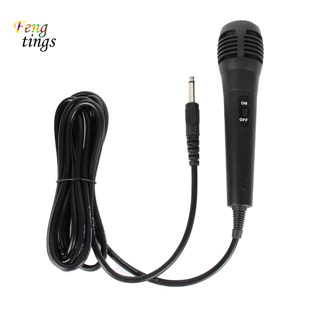 Micro Âm Thanh Có Dây Với Độ Nhạy Cao Với Jack 6.5mm Tiện Dụng Cho Gia Đình