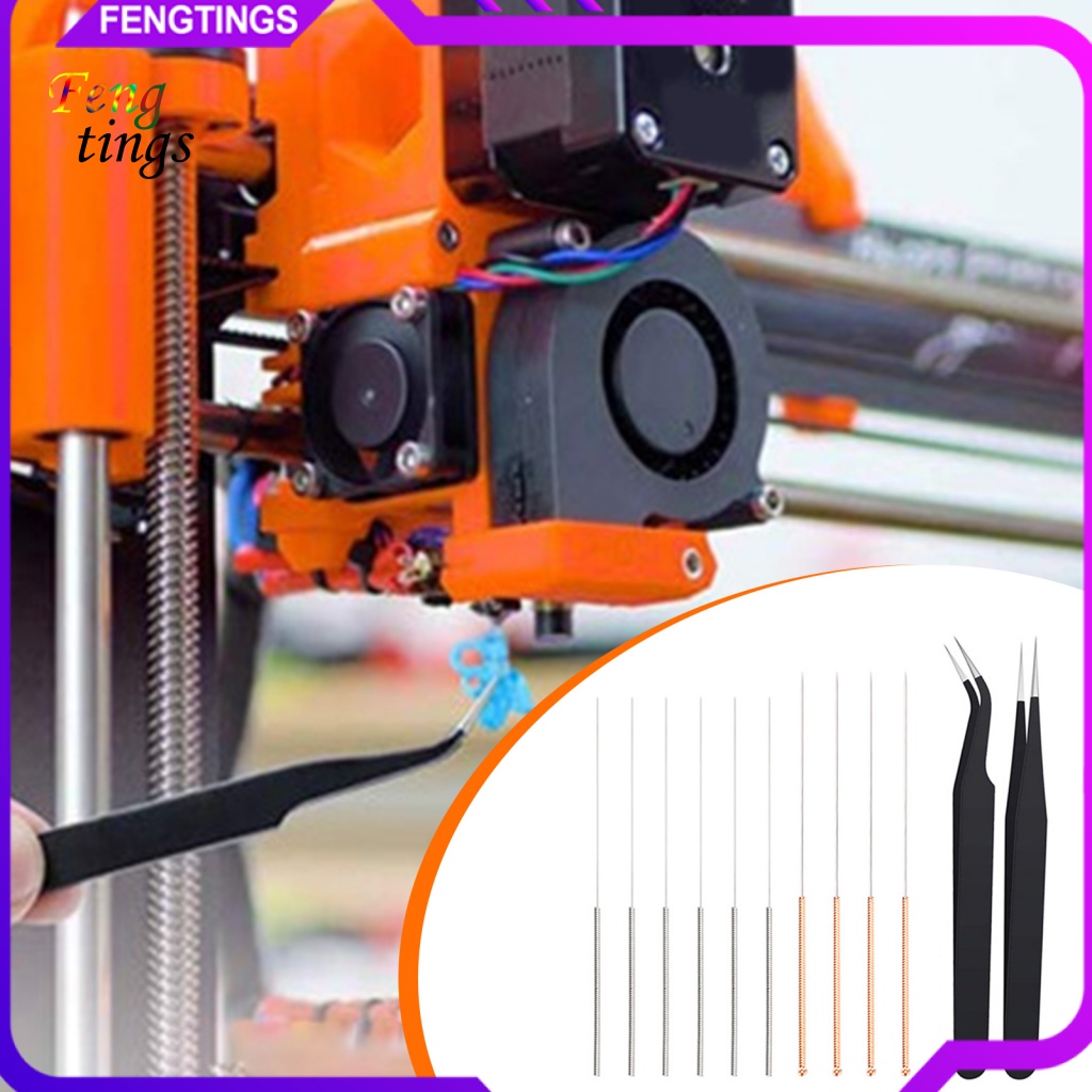 1 Bộ Vòi Phun Máy In 3D Bằng Kim Loại Độ Bền Cao Chống Rỉ Sét