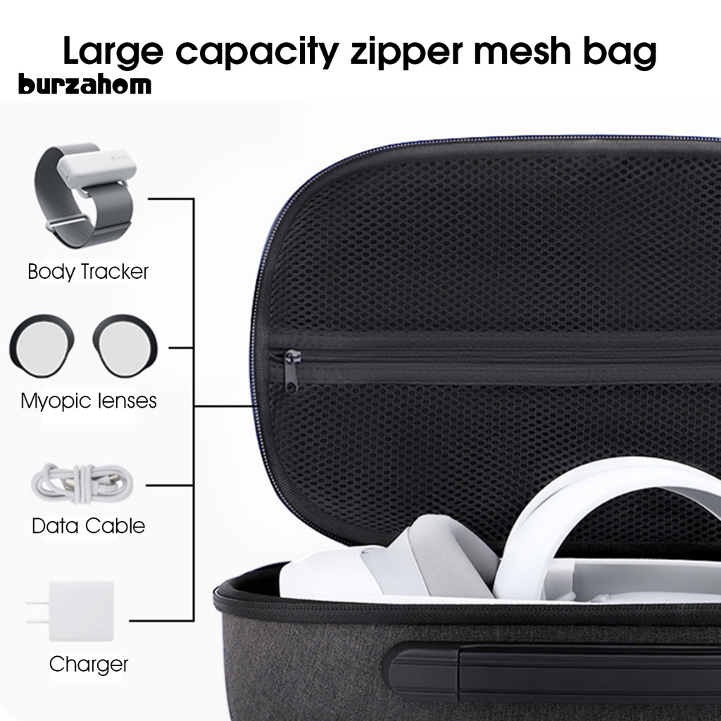 Hộp Đựng Kính Thực Tế Ảo PICO 4 Hấp Thụ Sốc Tiện Dụng