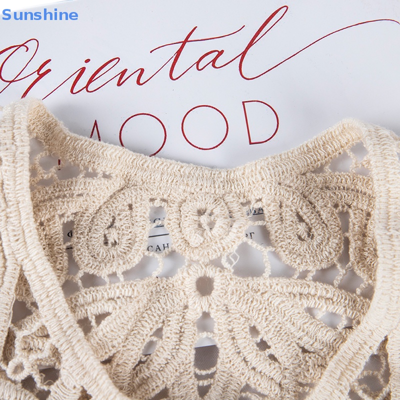 Cổ Áo Ren Tròn Có Thể Tháo Rời Cho Búp Bê