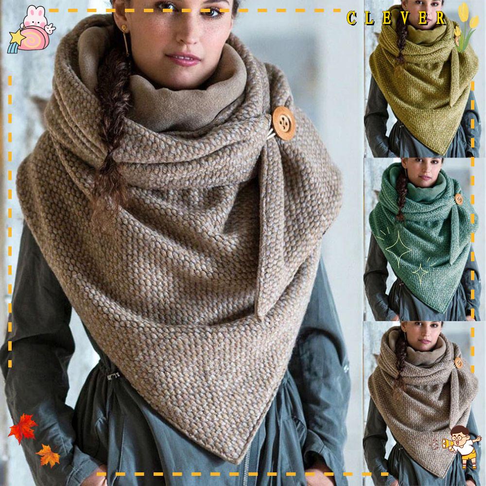 Khăn Choàng Cổ Màu Trơn Thời Trang