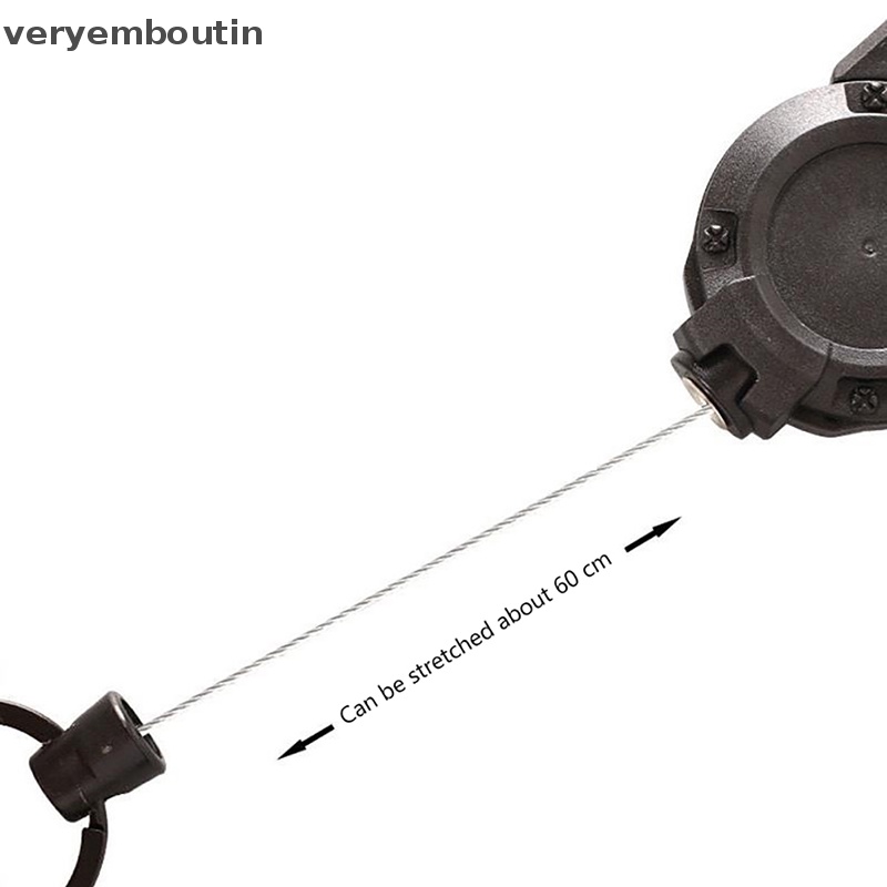 Dây Móc Khóa Luya Tự Động Thu Gọn Chống Trộm