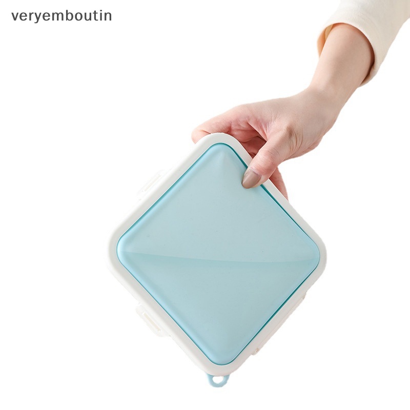 Hộp Đựng Thức Ăn Trưa Bằng Silicone Có Thể Tái Sử Dụng
