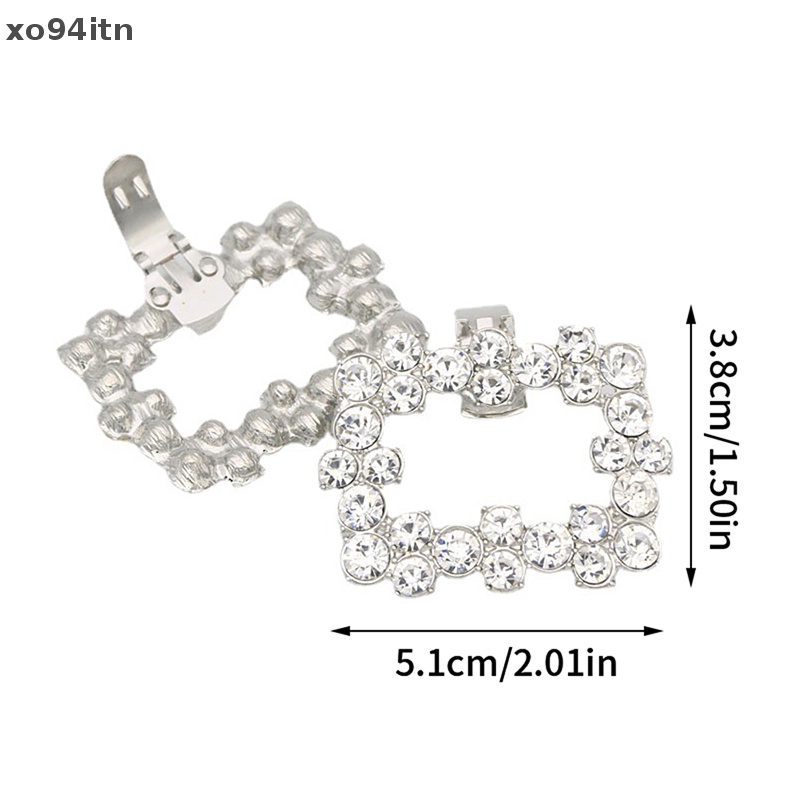 1 Kẹp Tóc Hình Giày Cao Gót Đính Đá &amp; Ngọc Trai Cho Cô Dâu