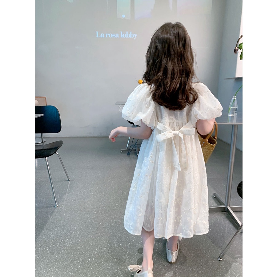 Đầm Công Chúa Mùa Hè Phong Cách Hàn Nhật Mới 2023 Hợp Thời Trang Cho Bé Gái