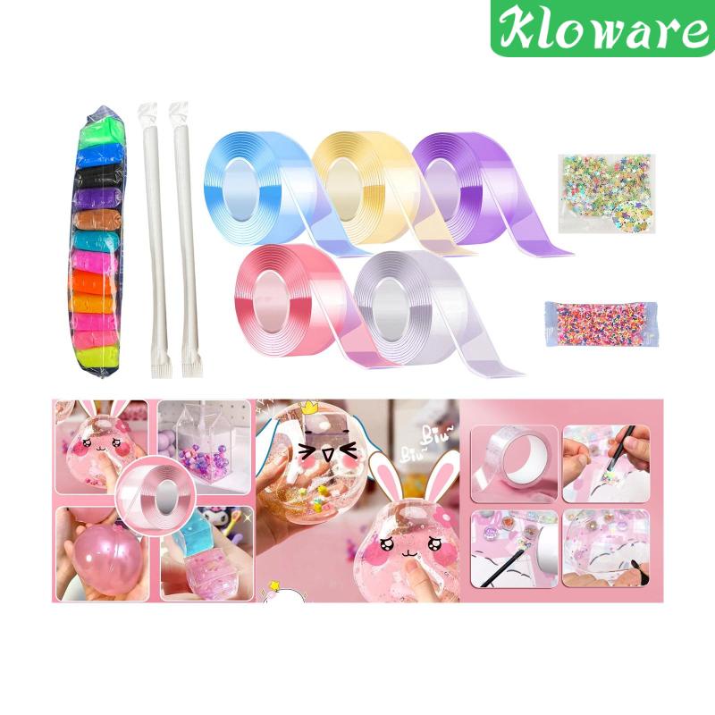 [Kloware] Set 5 Cuộn Băng Dính DIY Đồ Chơi Lớp Học Cho Trẻ Em Và Người Lớn