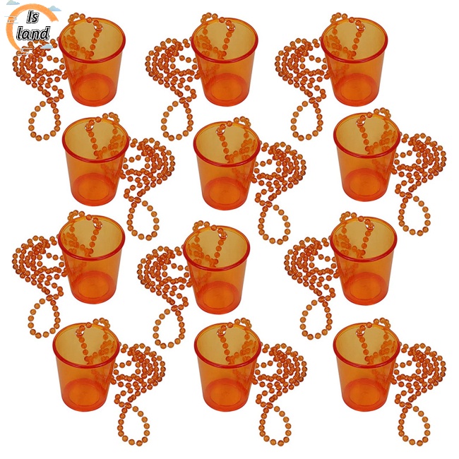 [IS] Set 12 Vòng Cổ Chuỗi Hạt Thủy Tinh Nhỏ Trang Trí Đám Cưới / Tiệc Độc Đáo