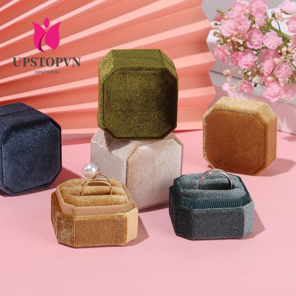 Hộp Đựng Nhẫn Cưới Hình Bát Giác