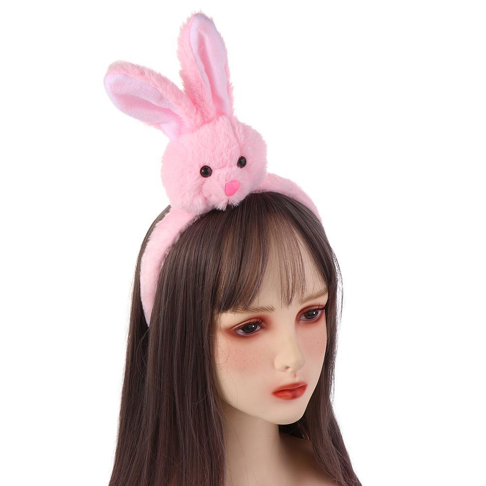 EXPEN Băng Đô Cài Tóc Hình Thỏ Hoạt Hình Dễ Thương Cho Nữ