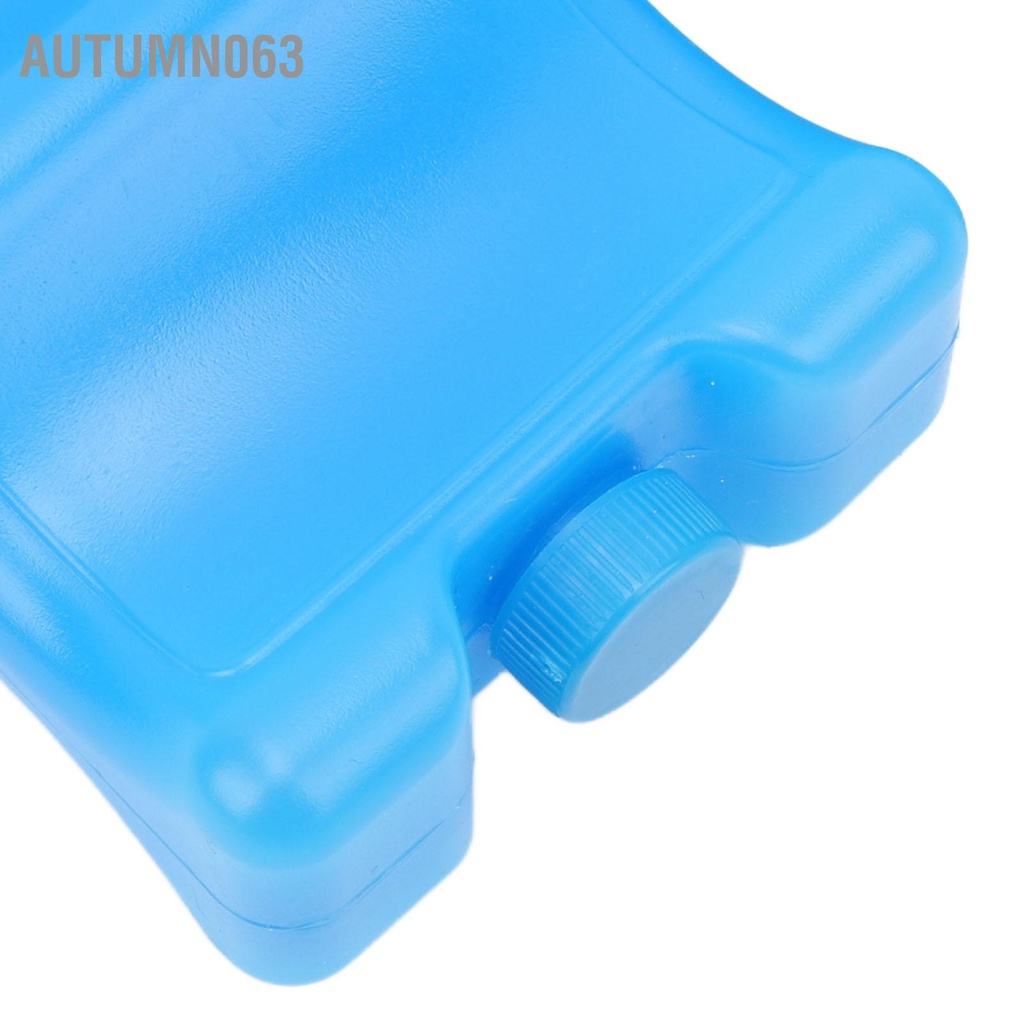 Autumn063 2 Túi Đá Sữa Mẹ Hình Đường Viền Màu Xanh Hộp Có Thể Tái Sử Dụng Cho Đi Làm