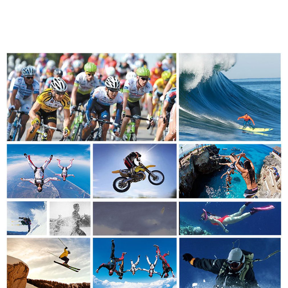 2.0 Inch Dual Screen Sports Dv Action Camera Waterproof [Q/8]