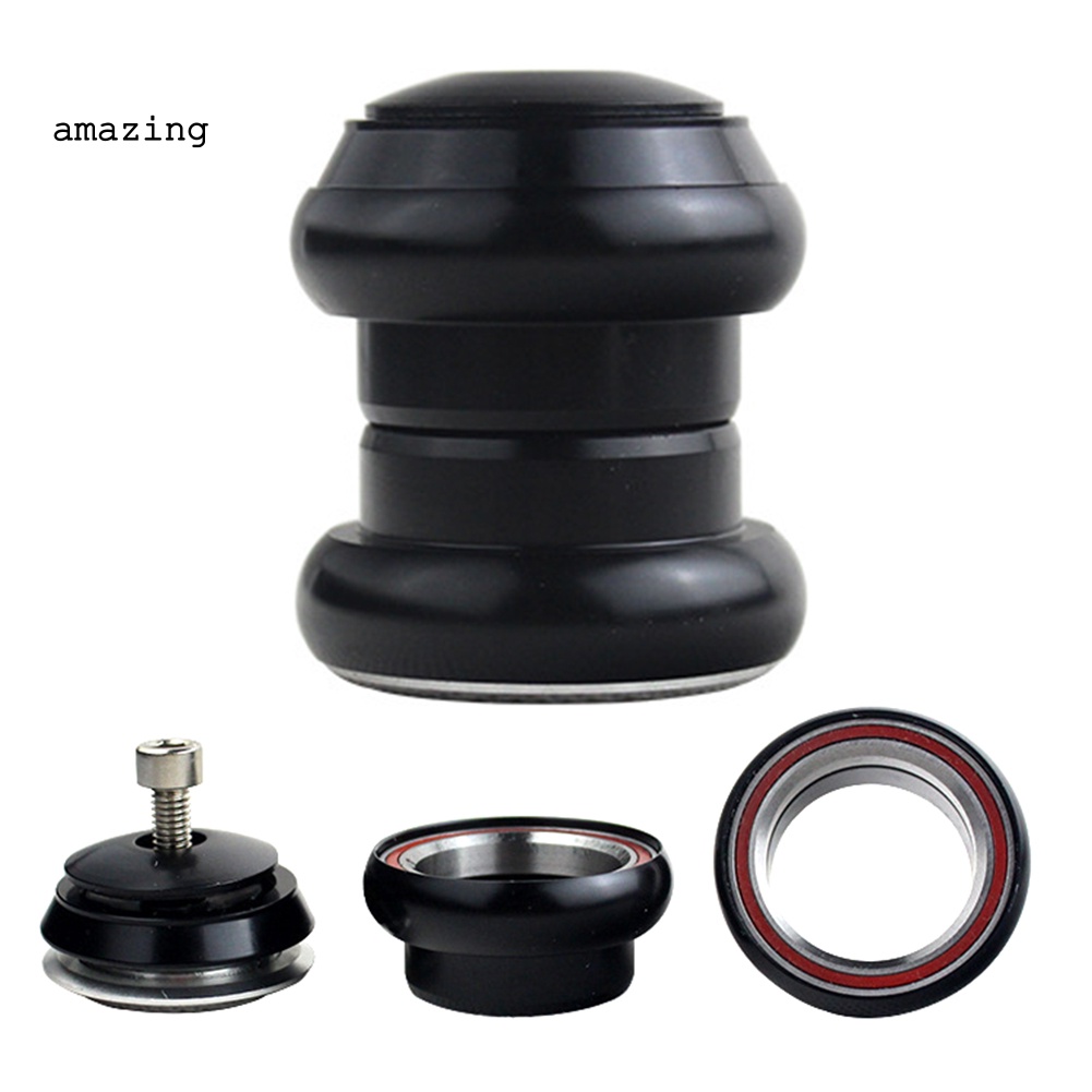 1 Bộ Tai Nghe Xe Đạp 34mm Bằng Hợp Kim Nhôm Không Ren Có Độ Chính Xác Cao Kèm Vỏ Bọc