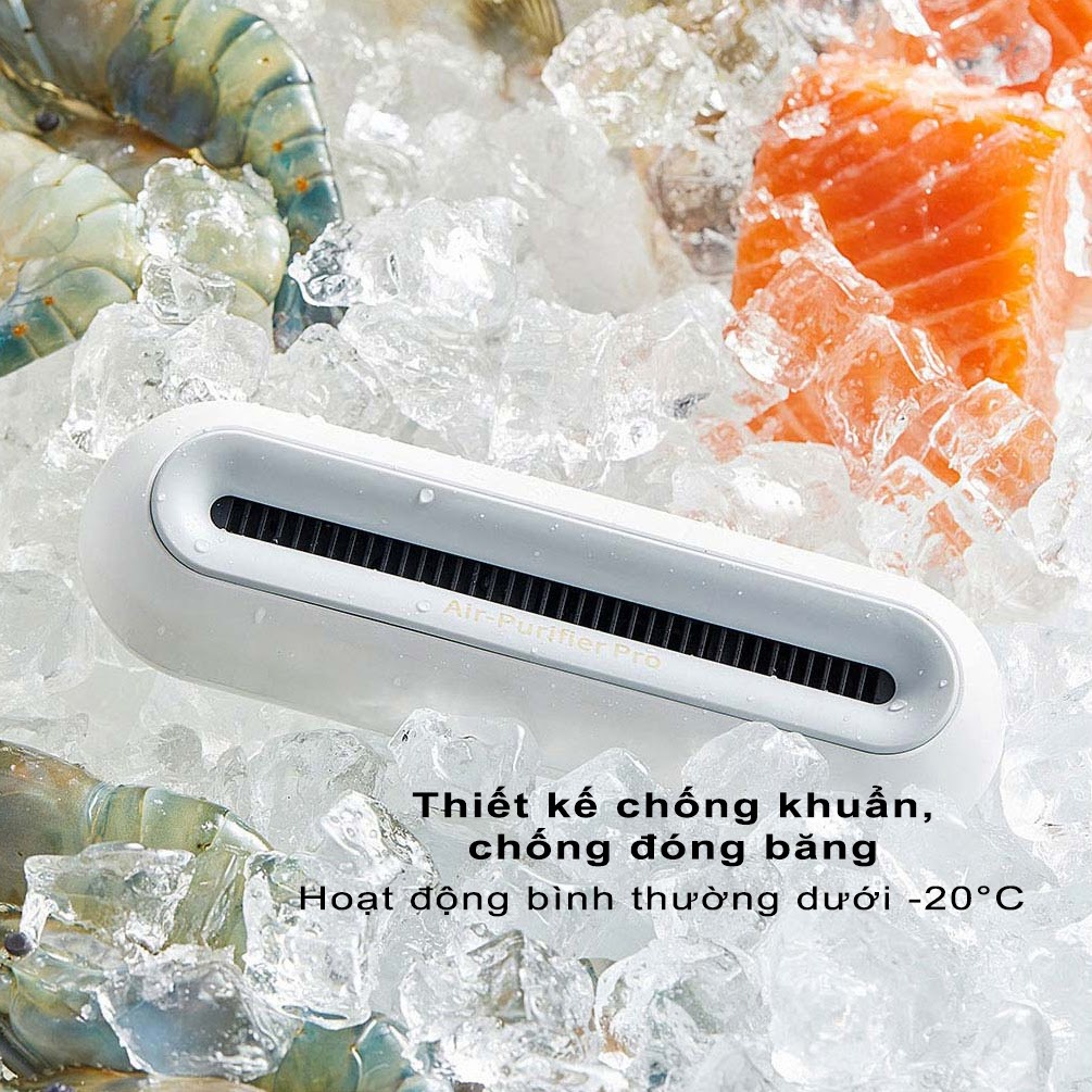 Máy khử mùi trong tủ lạnh thông minh Xiaomi EraClean Max CW-BS01 pin siêu lâu