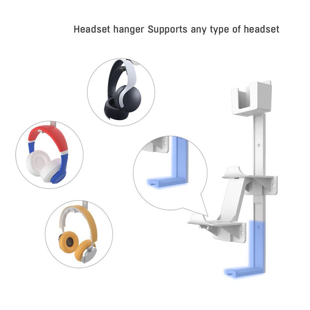 Headset Holder Controller Headphone Brackets Stand Wall Mount Holders Gamepad Bracket For Xboxs [Q/9]