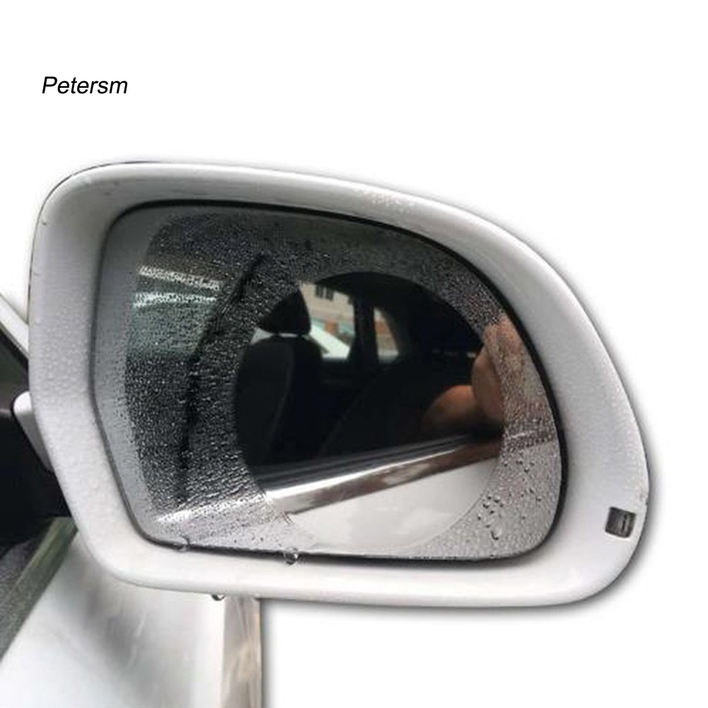 Miếng Dán Bảo Vệ Kính Chiếu Hậu Xe Hơi Bằng PP Chống Sương Mù / Nước Mưa Tiện