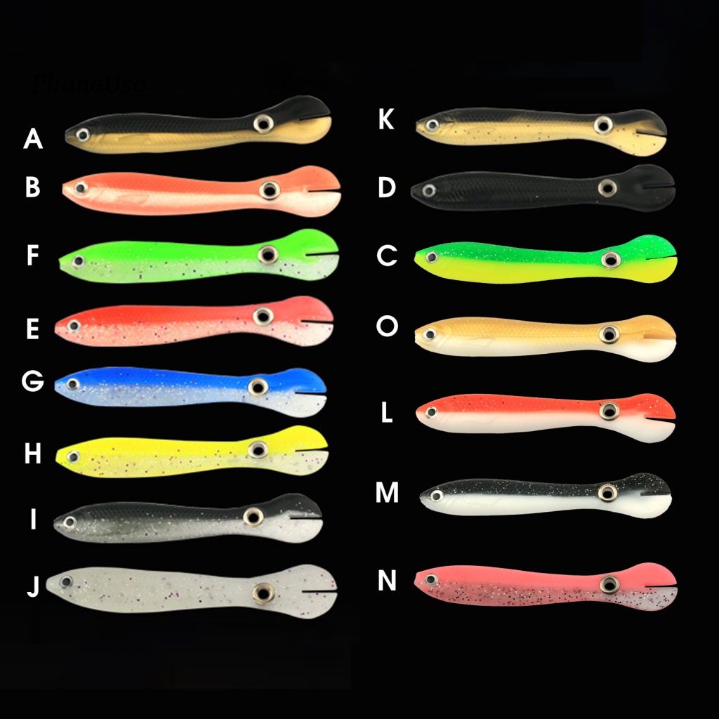 Mồi Câu Cá Giả Bằng PU 10cm / 6g Hai Màu Siêu Bền