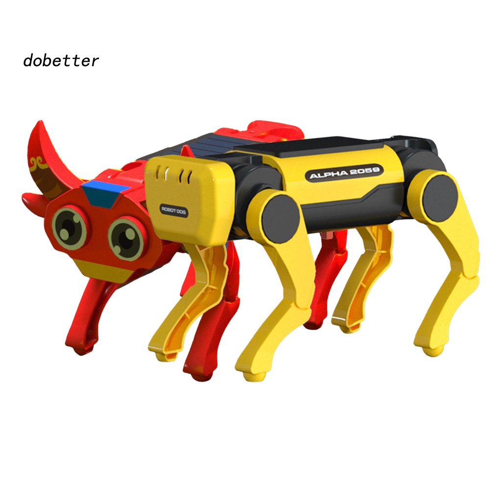Đồ Chơi Robot Mô Phỏng Chú Chó Điện Tử Sử Dụng Năng Lượng Mặt Trời Cho Bé