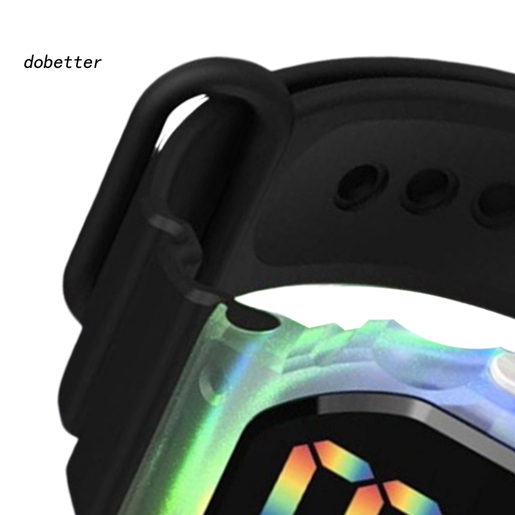 Đồng Hồ Điện Tử Màn Hình LED Thay Đổi Màu Sắc Chống Nước 30M Dobetter &gt; Cuộc Sống Hàng Ngày