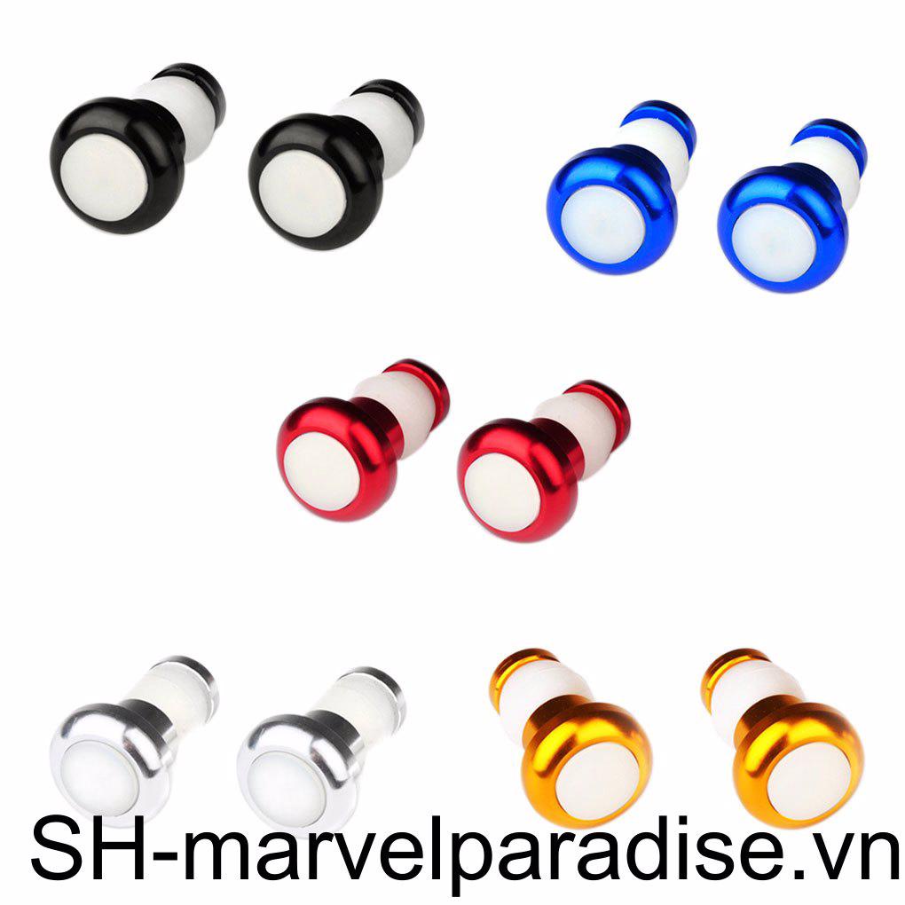 Bộ 2 Đèn Tín Hiệu Gắn Tay Lái Xe Đạp Bằng Nhôm An Toàn Dễ Điều Chỉnh