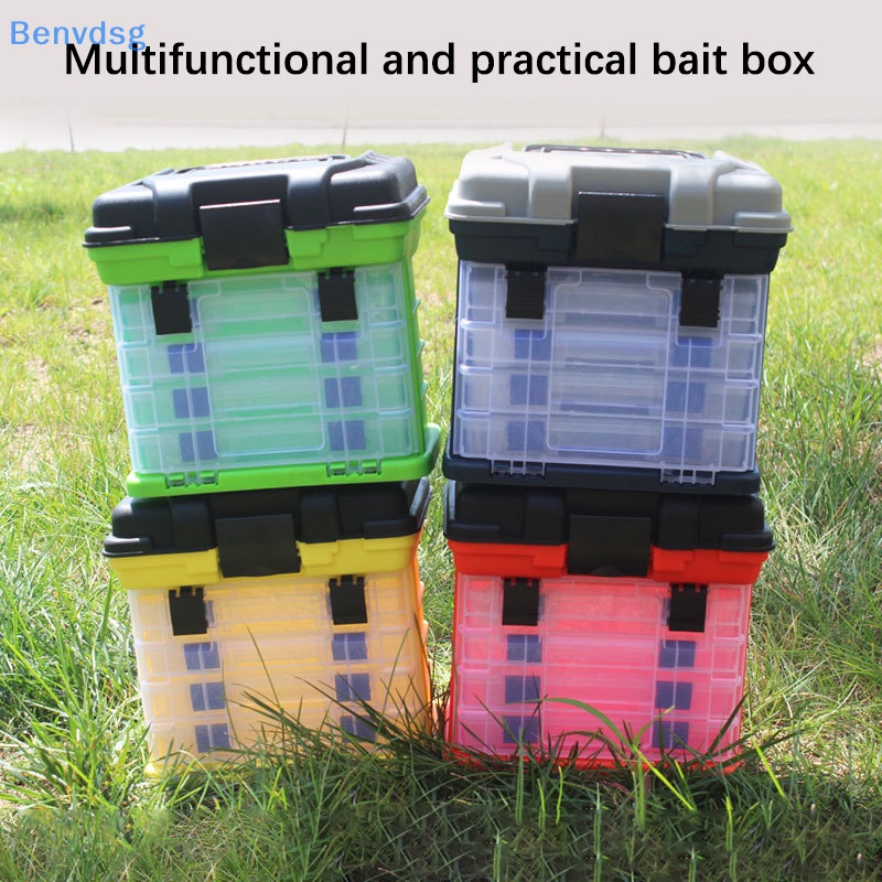 Hộp Đựng Mồi Câu Cá 4 Tầng Sức Chứa Lớn Độ Bền Cao