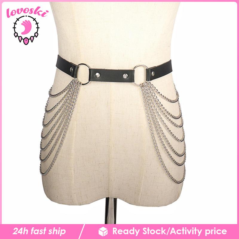 Dây Xích Đeo Thắt Lưng Phong Cách Gothic Thời Trang Đi Hộp Đêm