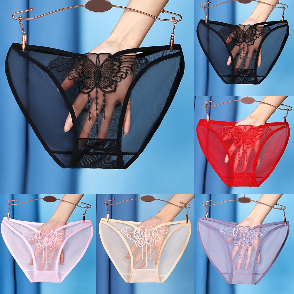 Quần Lót Ren Lưới Siêu Co Dãn Thoải Mái