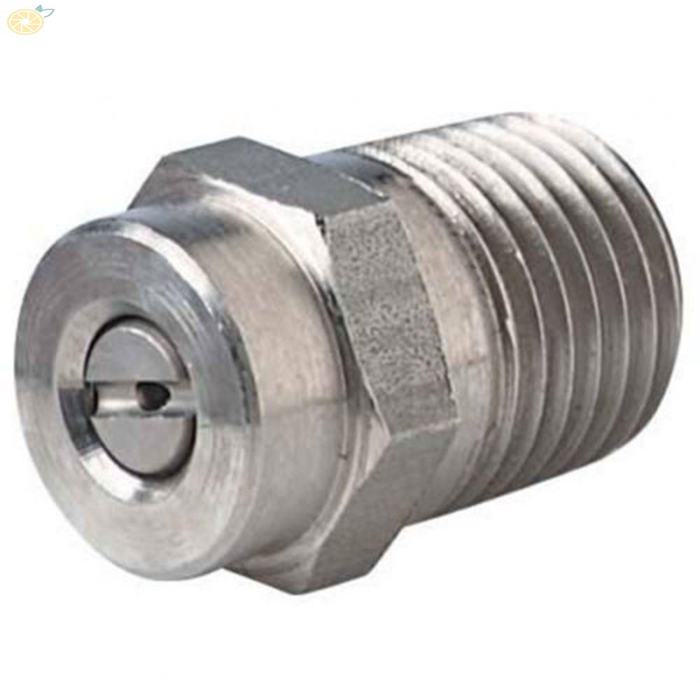 【VARSTR】Cleaning Nozzle High Quality Stainless Steel 0° 1/4 Thread 15° 400 Bar
