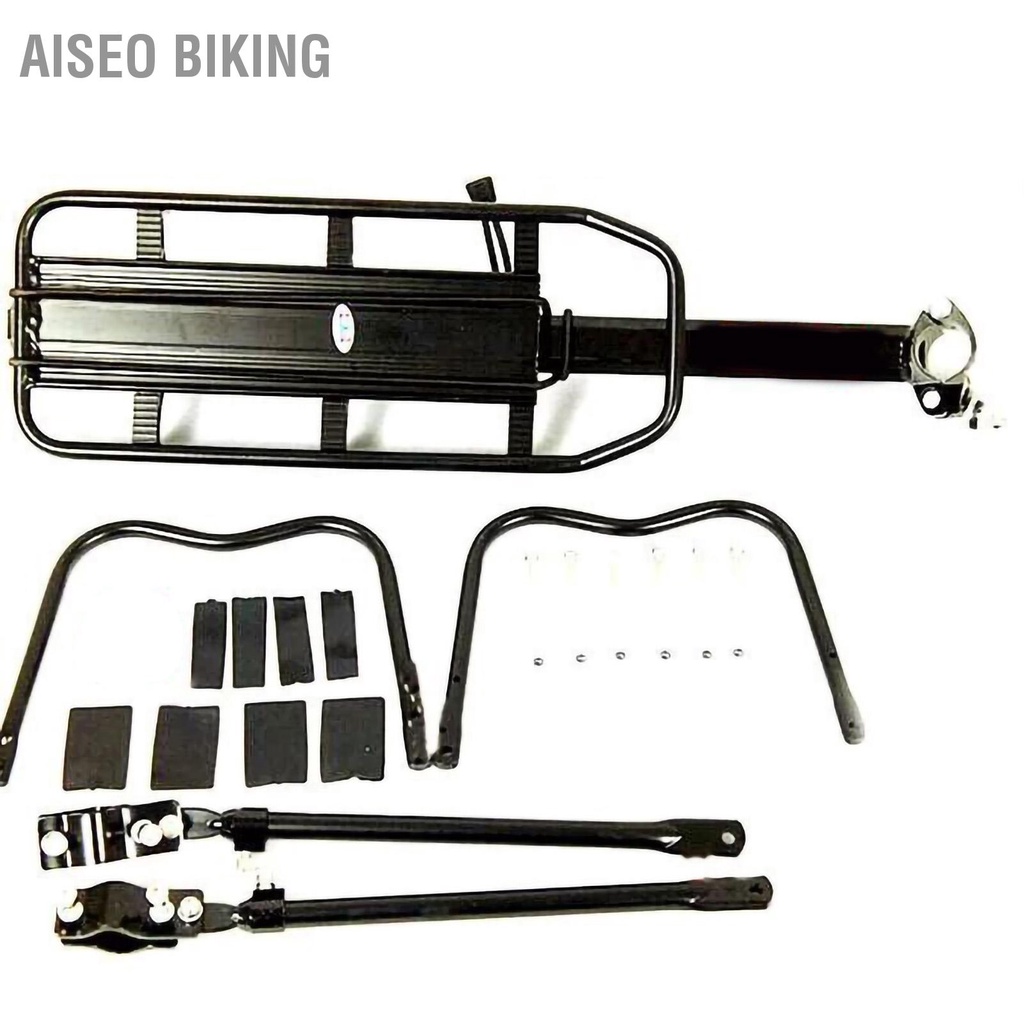 Gác Baga Nhôm Xe Đạp Kẹp Cốt Yên Kệ Yên Sau Gác Baga Gắn Thêm Phía Sau Cho Xe Đạp Vào Cốt Yên Aiseo Biking