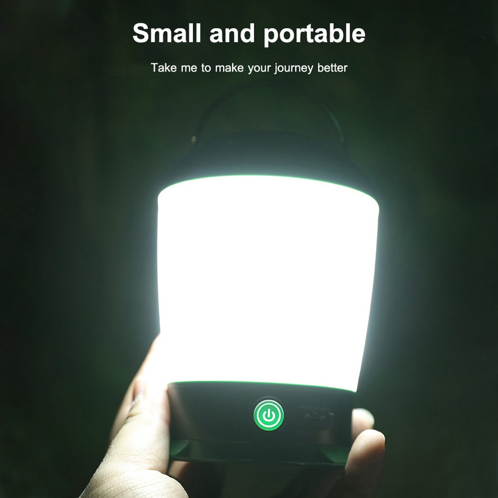 5W Lantern Led Camping Tent Portable Ourdoor Waterproof Charging Bulb Multi-Function Emergency Household Night Fishing Lights [Q/8]
