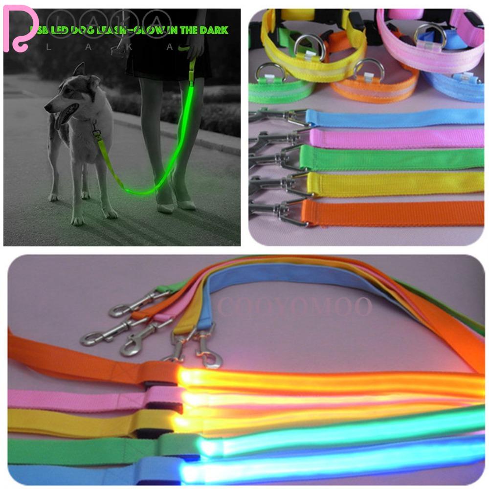 Dây Dắt Chó Đi Dạo Có Đèn Led 3 Chế Độ