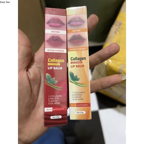 Dưỡng môi collagen lip Balm