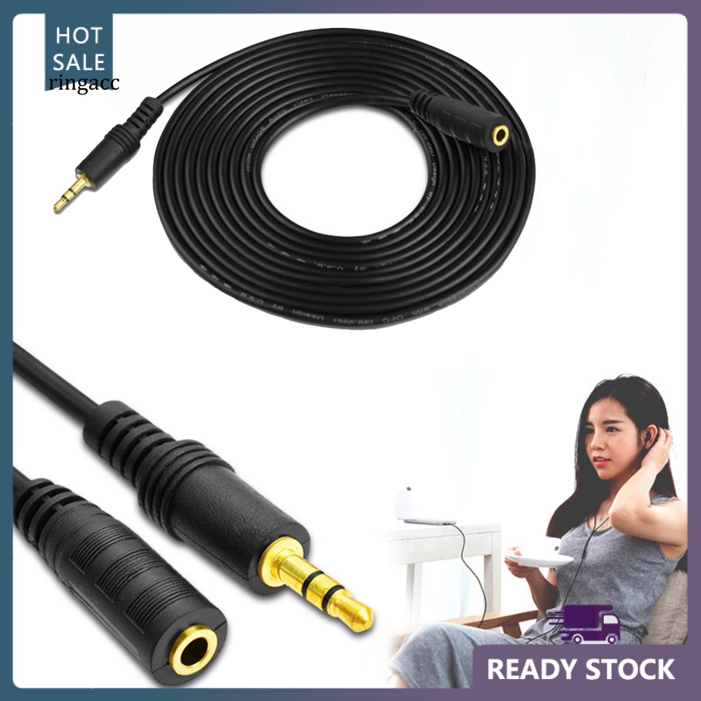 Dây Cáp Âm Thanh Nối Dài Chống Nhiễu Ổn Định 3.5mm Male Sang Female Cho Loa