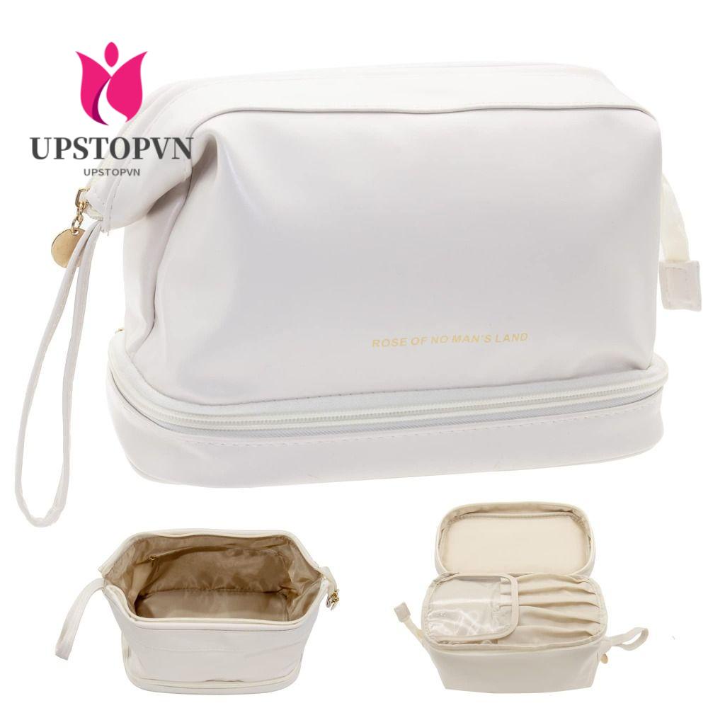 Túi Đựng Đồ Trang Điểm Hai Ngăn Tiện Lợi Khi Đi Du Lịch