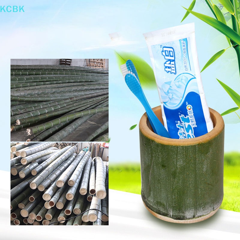 Cốc Gỗ Tre Tự Nhiên Đựng Chìa Khóa Sáng Tạo