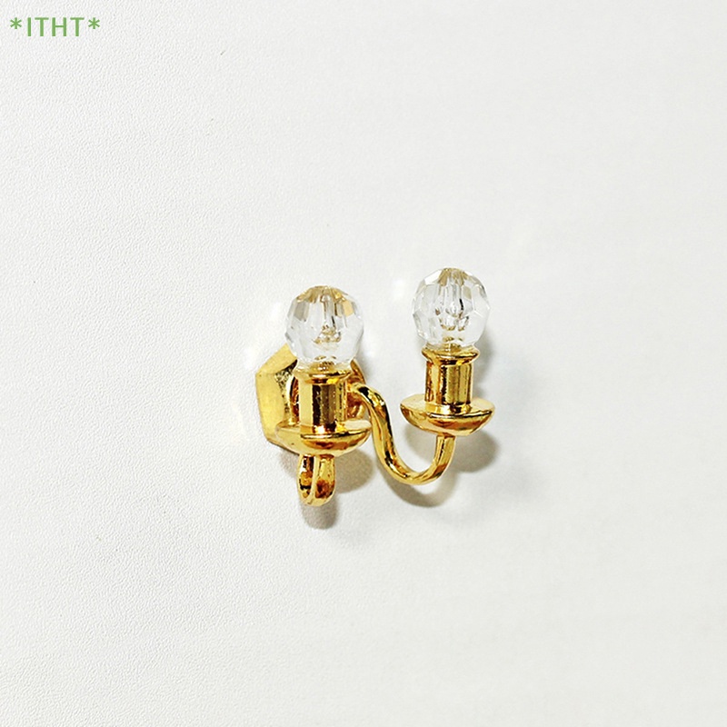 Mô Hình Đèn Treo Tường Hai Đầu Mini Dùng Trang Trí Nhà Búp Bê Mới