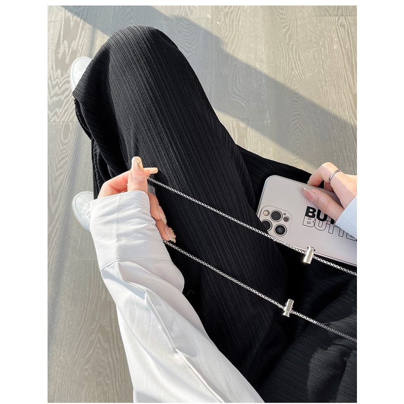 Quần ống rộng SUXI phối dây rút thời trang mùa hè dành cho nữ