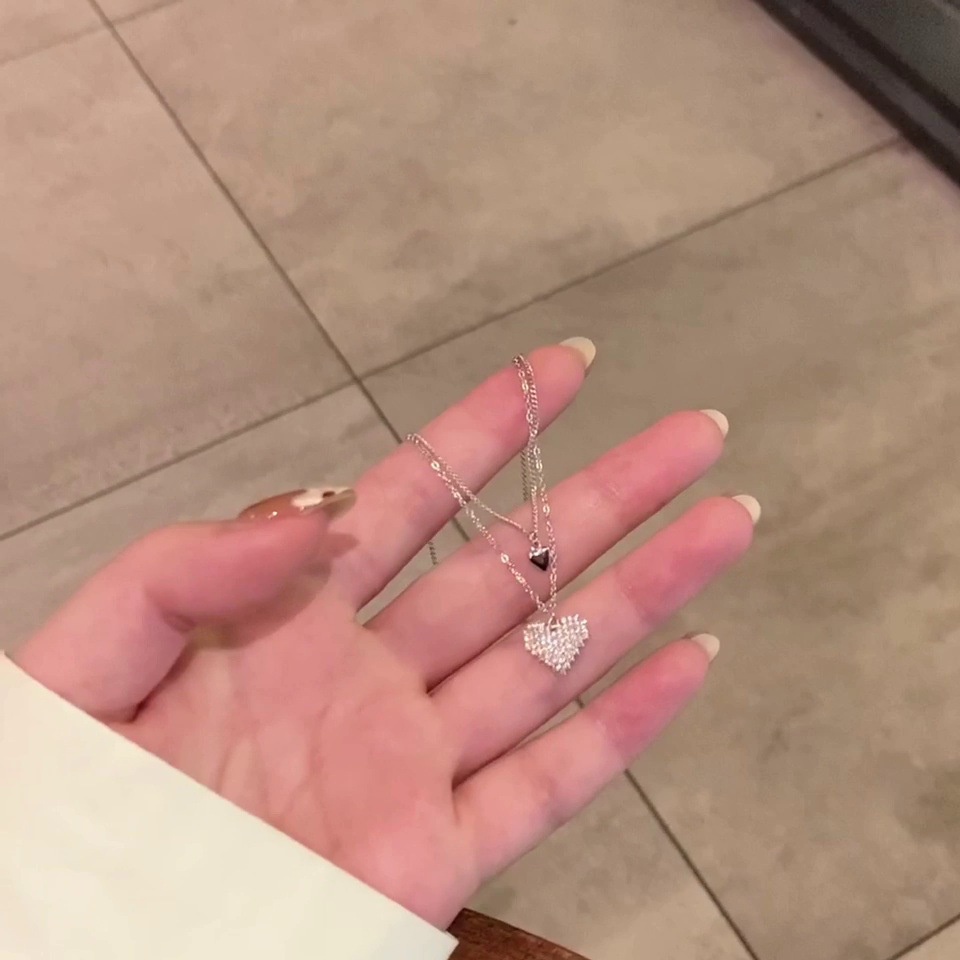 Vòng cổ Mặt Hình Trái Tim Thời Trang Dành Cho Nữ