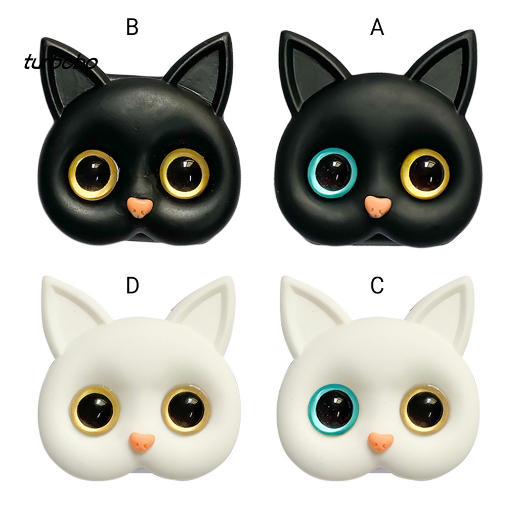 Nhẫn Ngón Tay Giữ Điện Thoại Hình Mèo Hoạt Hình 3D Có Thể Tái Sử Dụng
