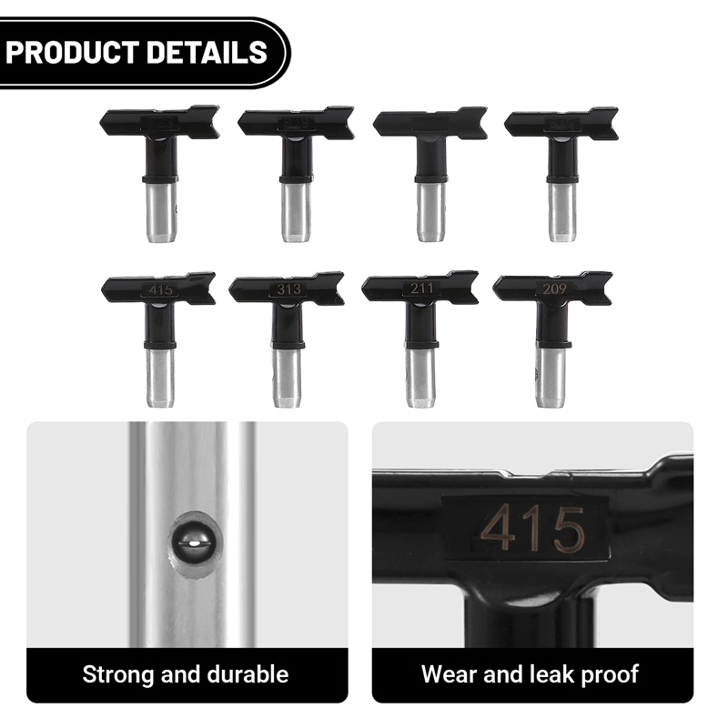 Set 8 Đầu Phun Sơn Tiện Lợi