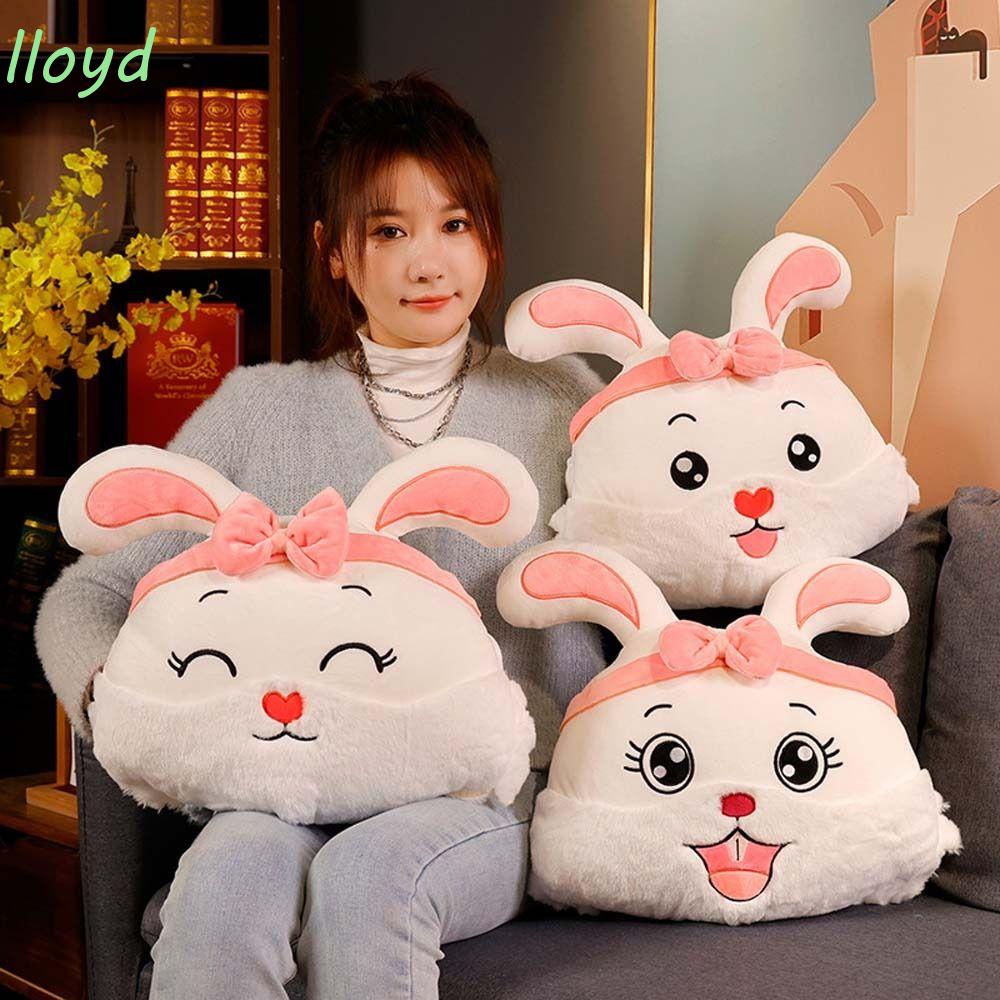 Thỏ Nhồi Bông Giữ Ấm Tay Mềm Mại Trang Trí Nhà Cửa