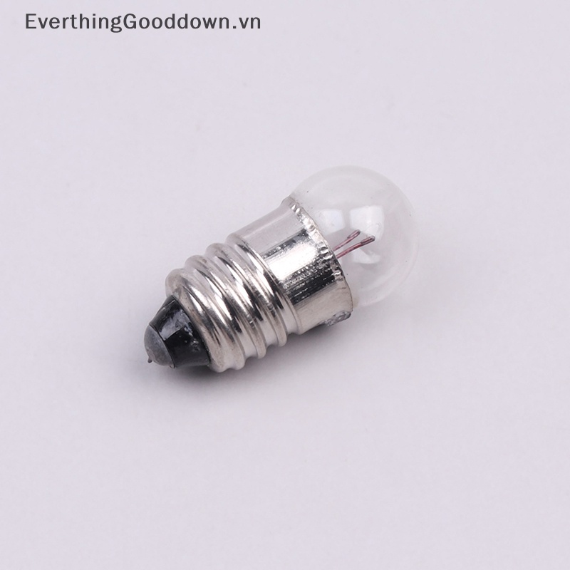 Everthinggooddown 10 Bóng Đèn Tròn Mini 0.3A 2.5V