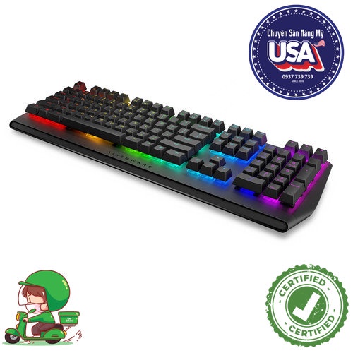 Bàn Phím Cơ Gaming Dell Alienware AW410K / 410K RGB Switch Cherry Brown