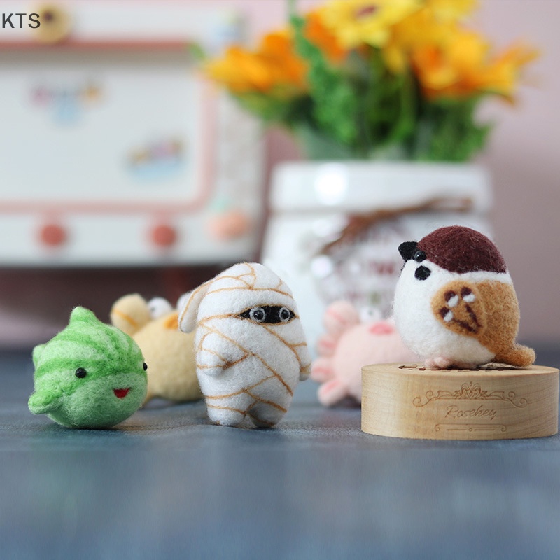 Kts Bộ Dụng Cụ Làm Đồ Thủ Công Bằng Vải Nỉ Len Nỉ Thủ Công Vui Nhộn KT