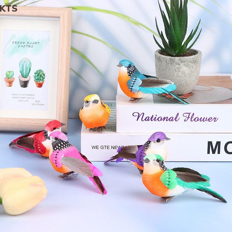 1 Chú Chim Giả Trang Trí Vườn Nhà