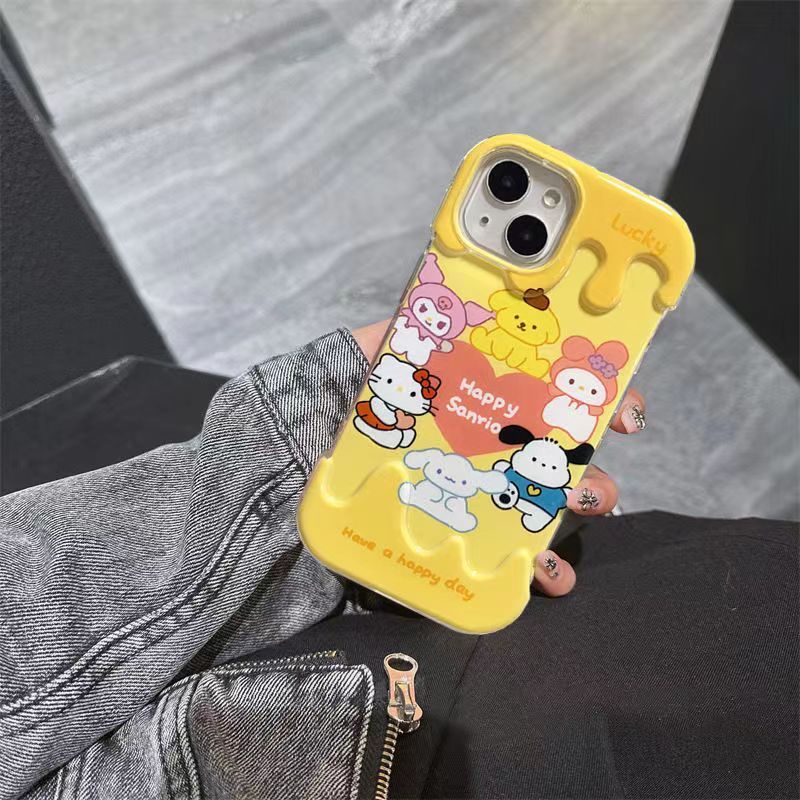 ✅Ốp Điện Thoại Hình Que Kem Cho Iphone113 Sanrio 14plus12 xr 8 promax 6KFL