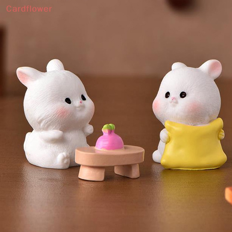 Đồ trang trí Thỏ Con Đáng Yêu Trang Trí Nhà Cửa Mới