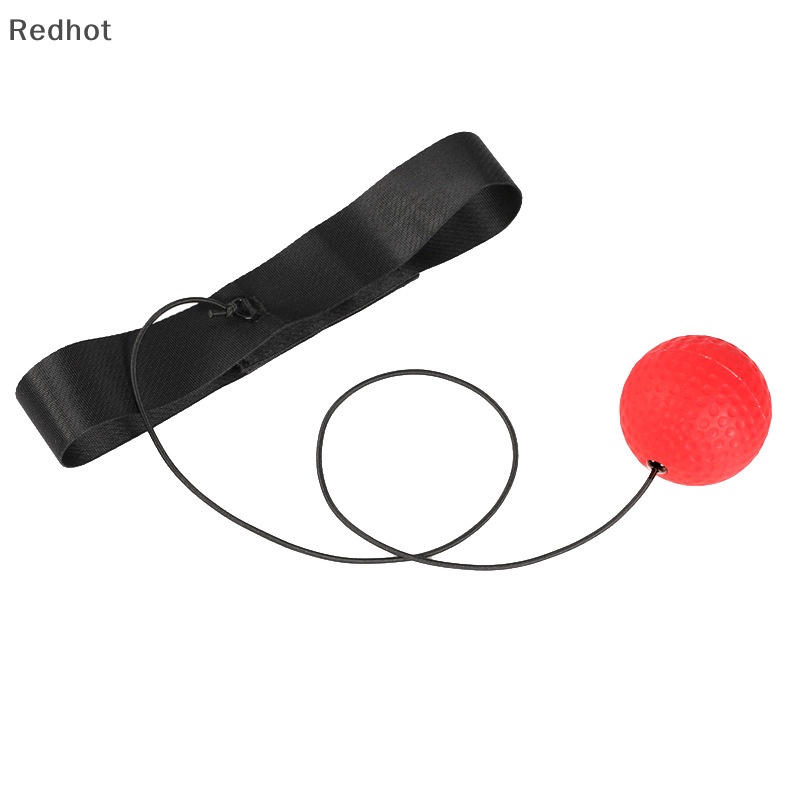 &lt; Redhot &gt; Bóng Phản Xạ Gắn Đầu Và Mắt Hỗ Trợ Luyện Tập Đấm Bốc / Muay Thai / Boxing / Muay Thai