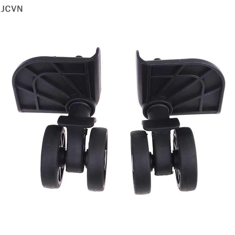 Jcvn 2 chiếc vali hành lý Bộ sửa chữa Vali bánh xe chống mài mòn 360 xoay thay thế có thể tháo rời nóng
